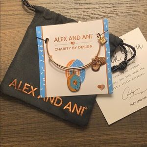 Alex and Ani Donut Bracelet